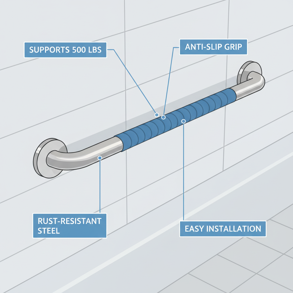 Grab Bars & Shower Safety Rails