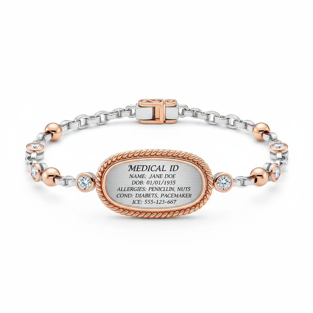 Medical ID Bracelet Product Shot