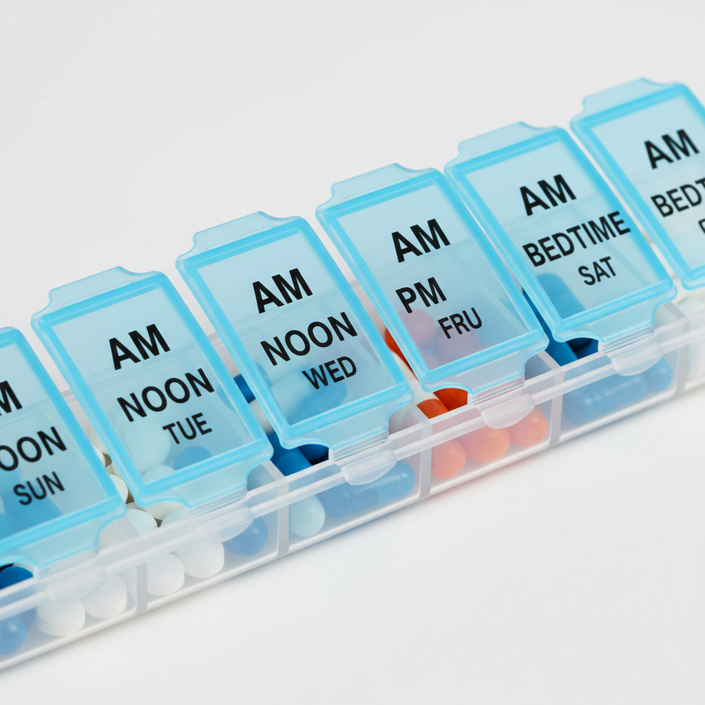 Pill Organizer Detail
