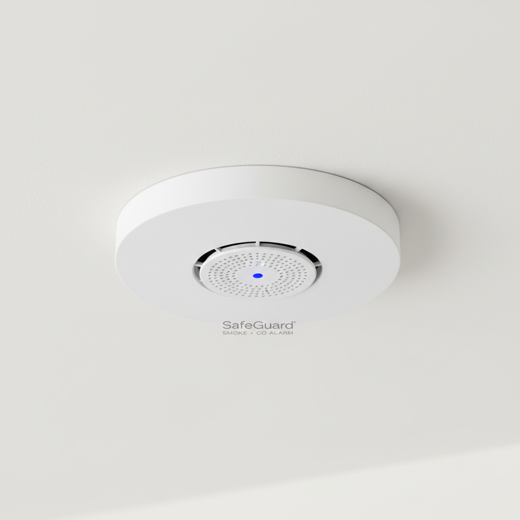 SafeGuard Detector on Ceiling